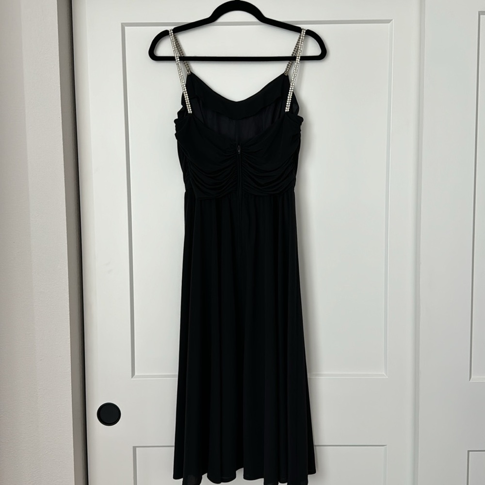 Vintage 70s Rhinestone Strap Dress - Picture 6 of 14